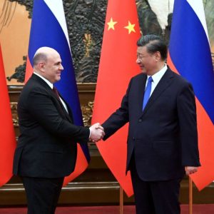 20230524 Russia China Mishustin 001 Xi Jinping