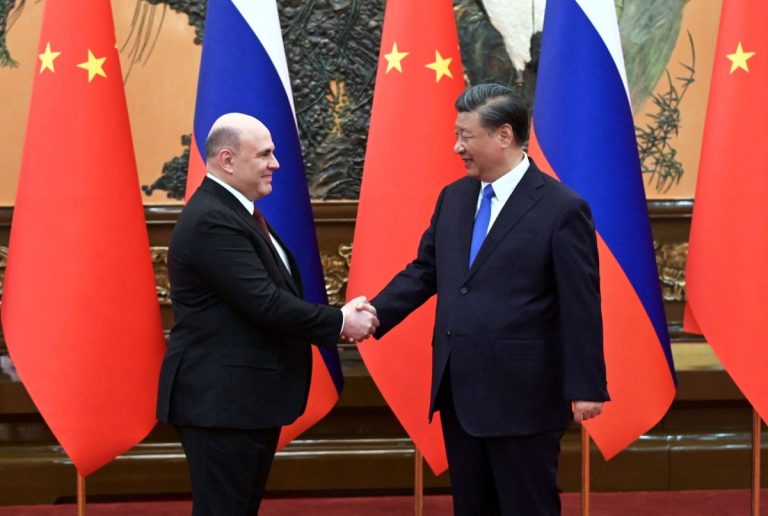 20230524 Russia China Mishustin 001 Xi Jinping