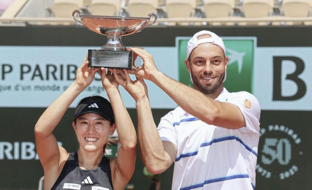 Miyu Kato And Tim Puetz Claim French Open Mixed Doubles Title | JAPAN ...