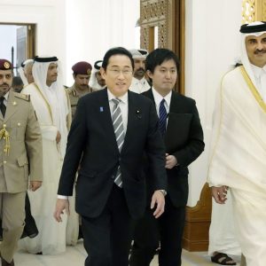 20230718 Kishida Mideast Tour 001 Qatar