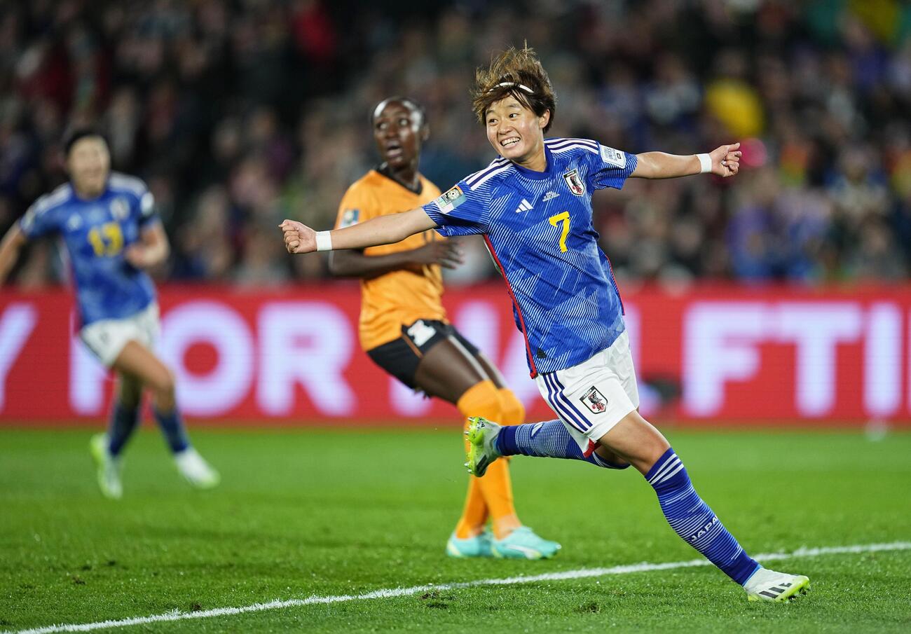 Japan Routs Zambia In Teams Fifa Womens World Cup Opener Japan Forward 6834