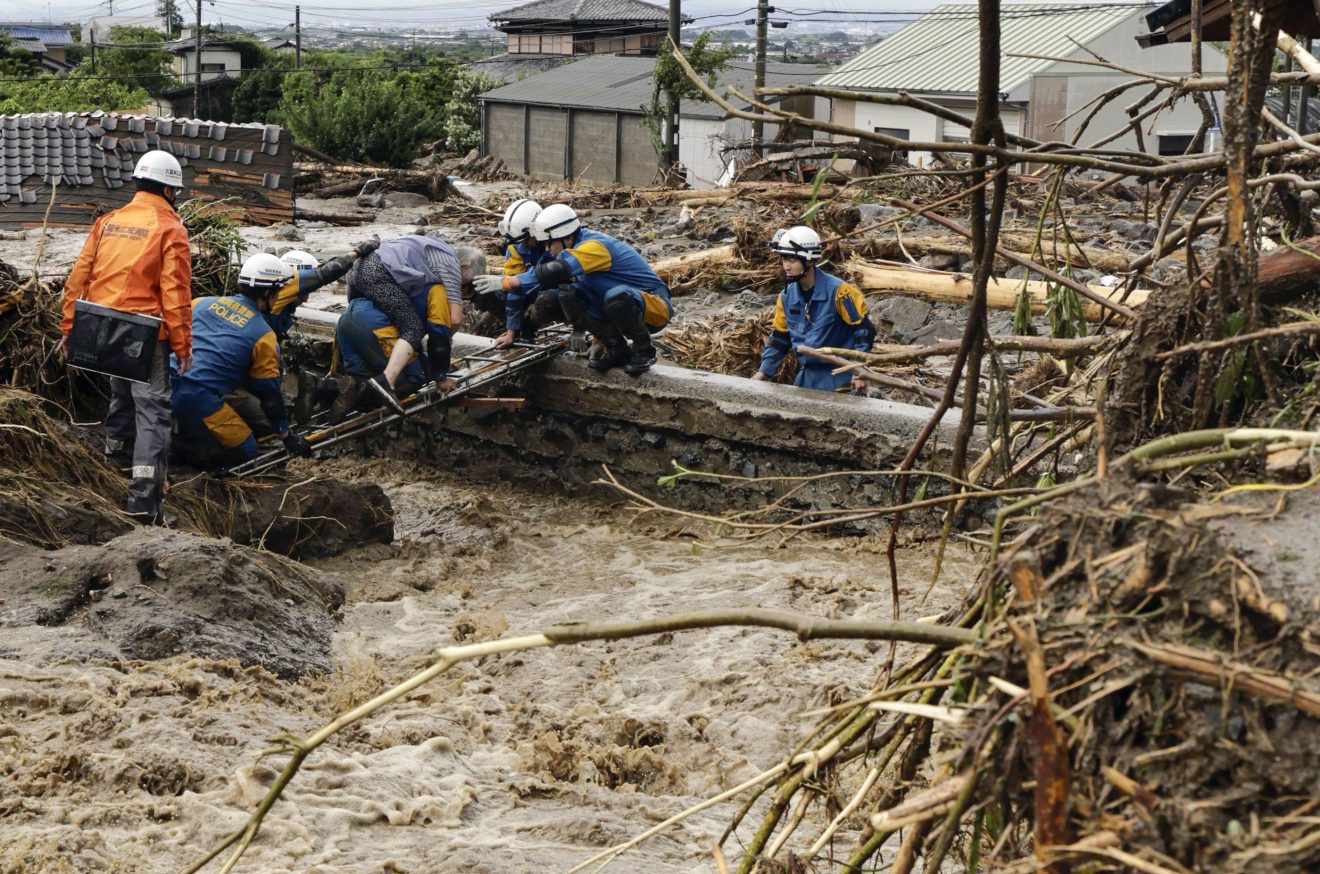 PHOTOS | Kyushu Rain: Rescue Operations Continue As Death Toll Rises ...