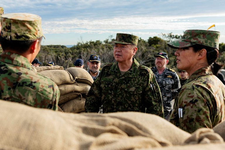 Talisman Sabre 2023 Australia GOV Lt Gen Hiroki Kobayashi ofJGSDF