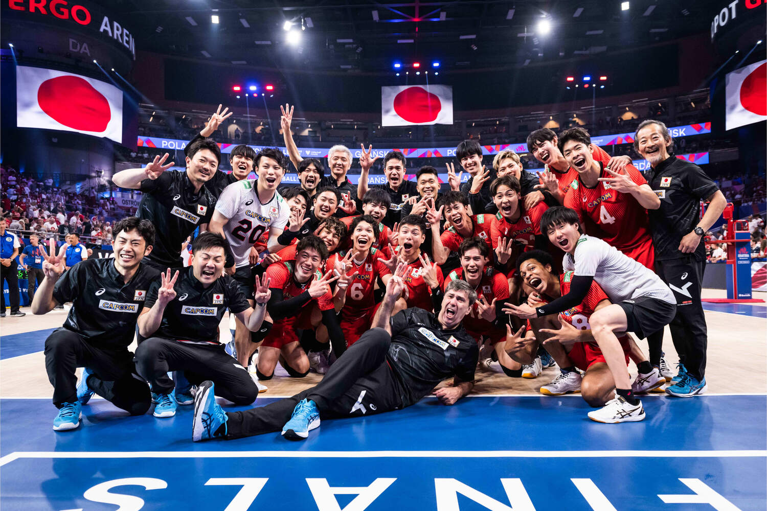 Japan Earns Bronze Medal in Men's Volleyball Nations League | JAPAN Forward