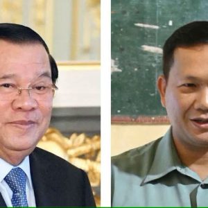 Hun Sen Hun Manet headshots rs