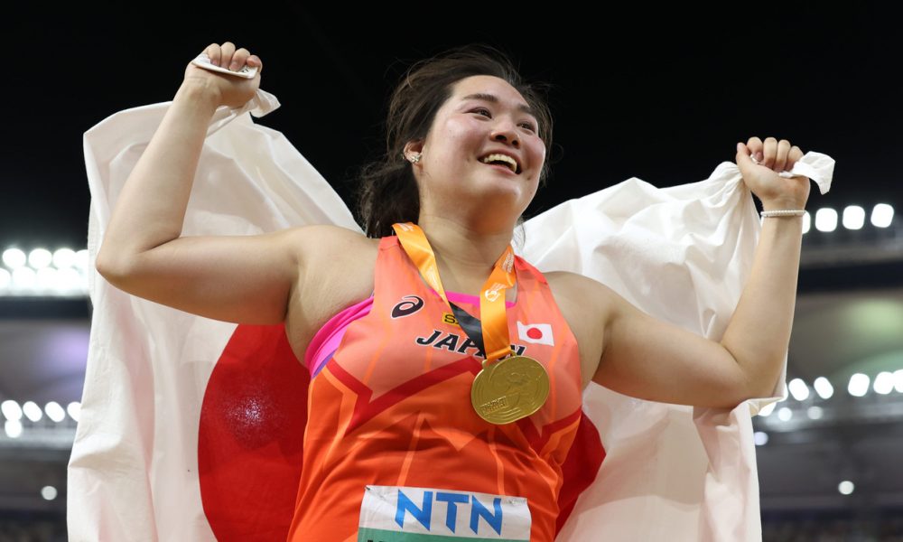 槍投げ選手北口春香、2023年世界選手権大会で日本初の金メダル獲得