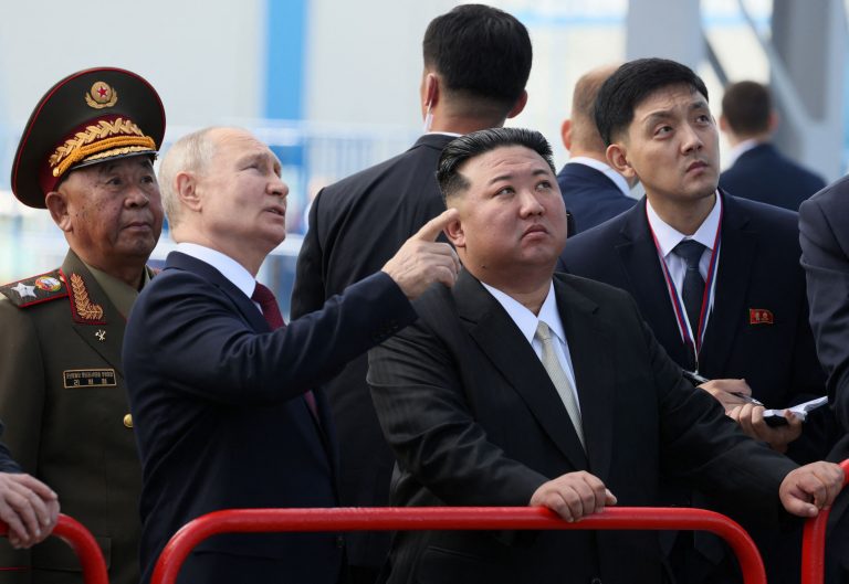 Russia's President Putin and North Korea's leader Kim meet in Amur region