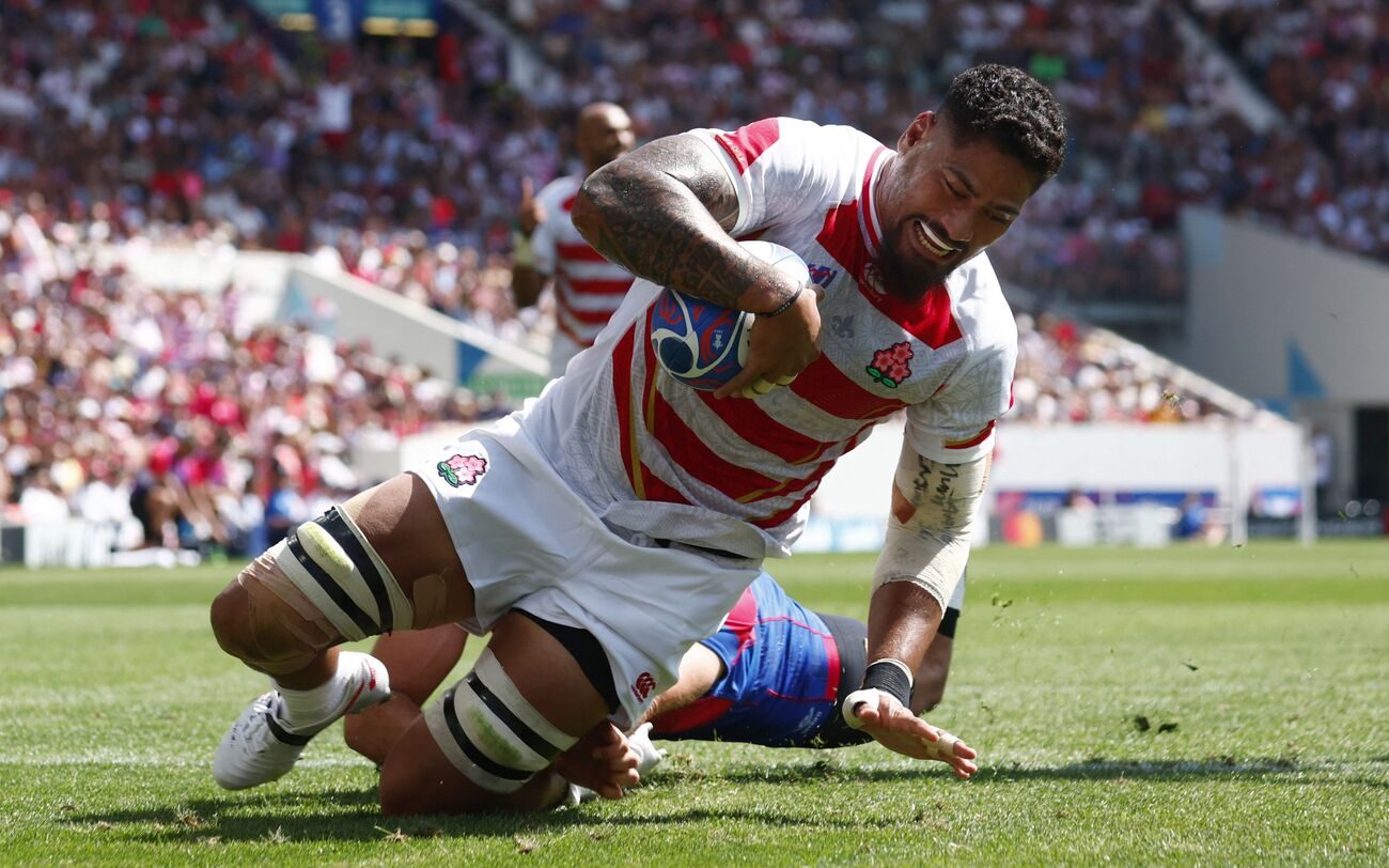 Japan Begins Rugby World Cup With A Big Win Over Chile JAPAN Forward