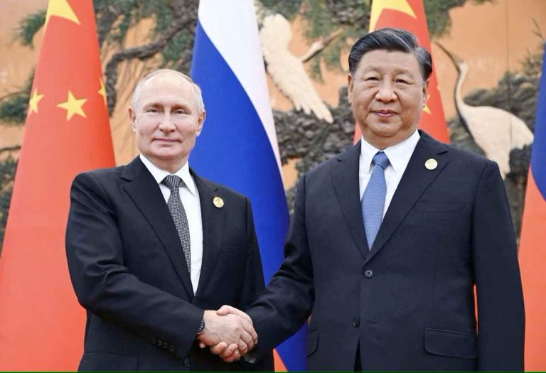 Vladimir Putin Xi Jinping in Beijing October 18 2023