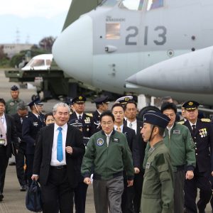 20231111 JSDF Self Defense Forces Iruma Base Kishida