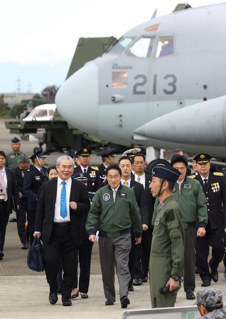 20231111 JSDF Self Defense Forces Iruma Base Kishida