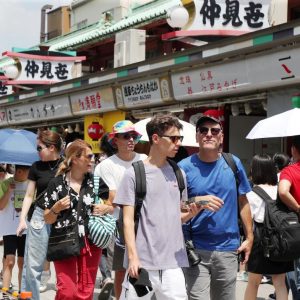 Foreign Tourist 001 20230819 Asakusa