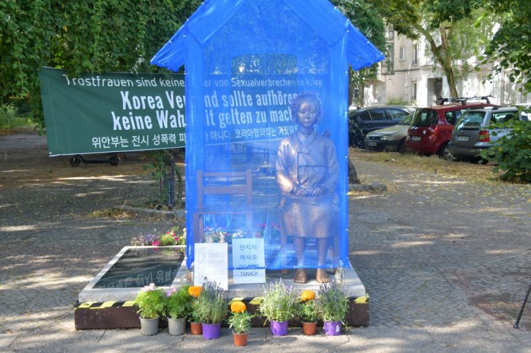 statue of peace comfort women Germany Kenji Yoshida rs