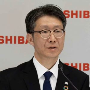 New Toshiba President Taro Shimada 12 2023 rs