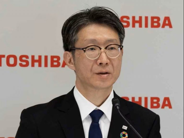 New Toshiba President Taro Shimada 12 2023 rs