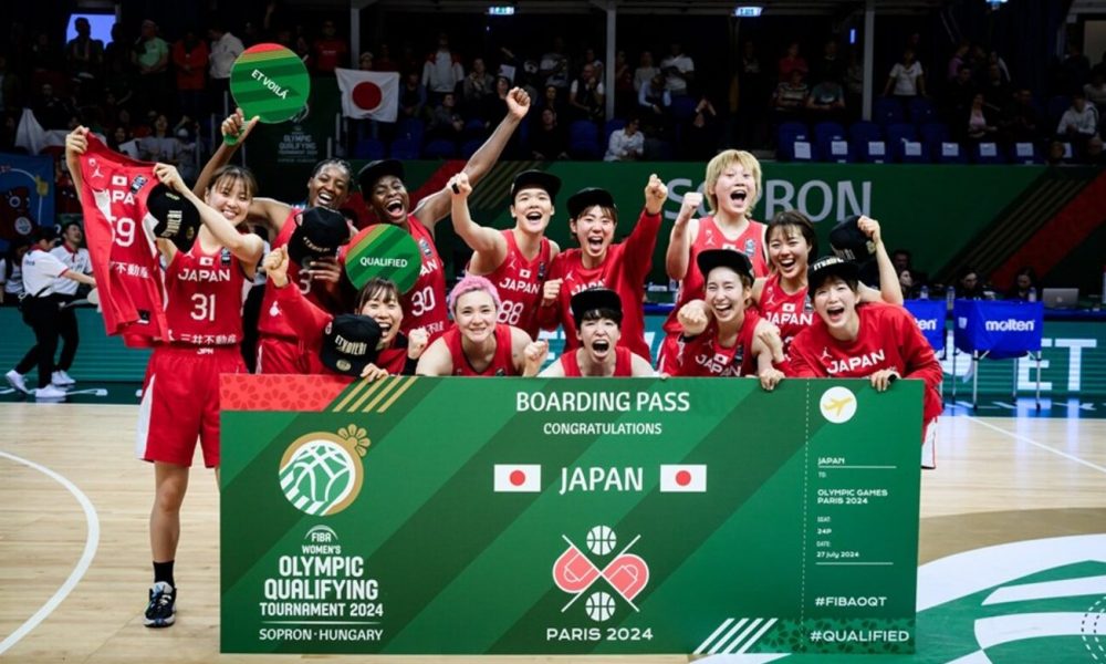 Japanese women beat Canada to secure a place in the Paris Olympics