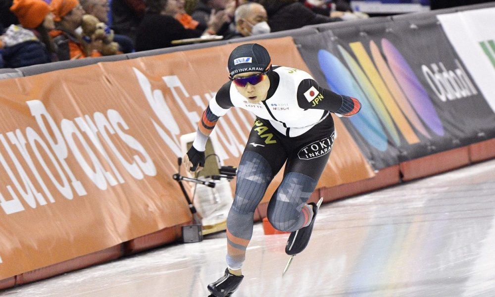 スピードスケート選手高木美穂、世界選手権大会で2勝達成