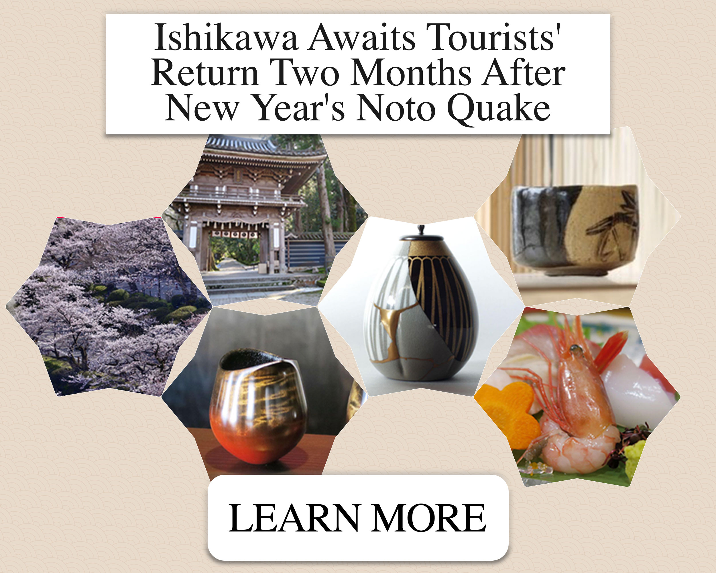 Ishikawa Tourists Banner