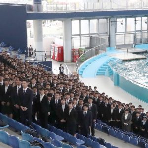 20240401 Seibu Joining Ceremony with Dolphins 001