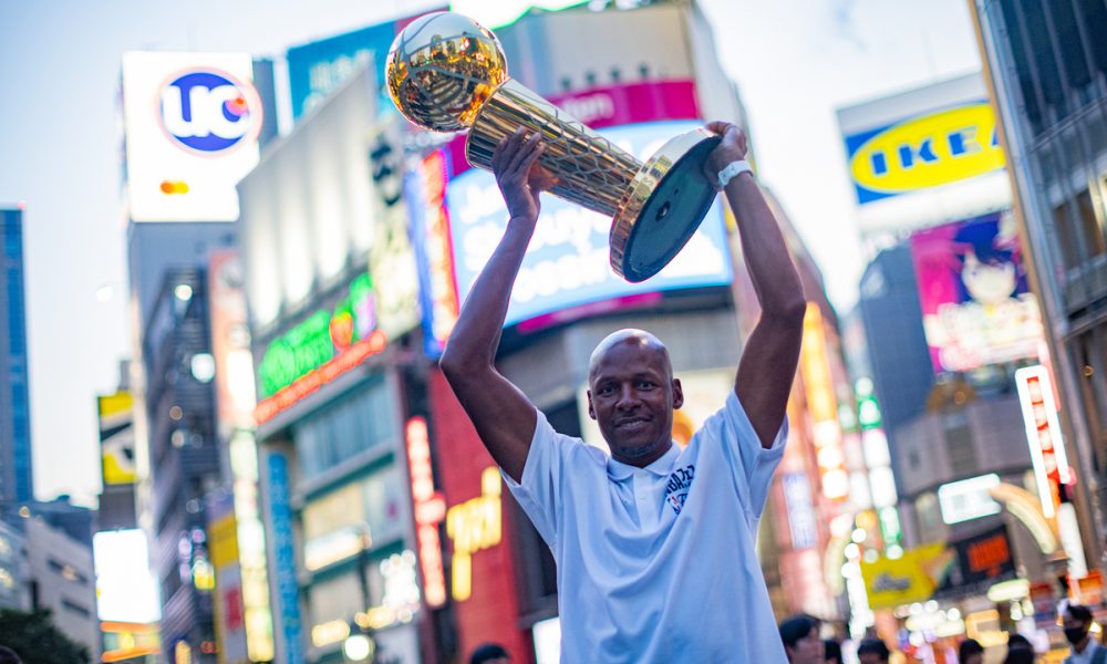 [JAPAN SPORTS NOTEBOOK] バスケットボール界の偉大なレイ・アレンがゲームへの愛をファンに語る
