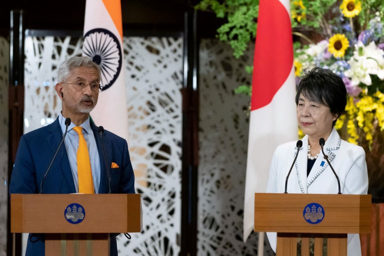 ASIA-SECURITYQUAD Kamikawa Jaishankar July 29 Tokyo rs