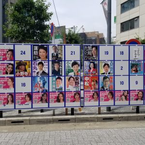 Election poster board