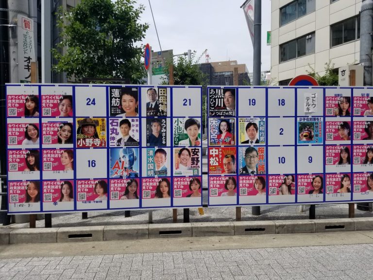 Election poster board