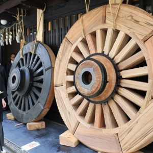 Giant Festival Wheels Gion 001