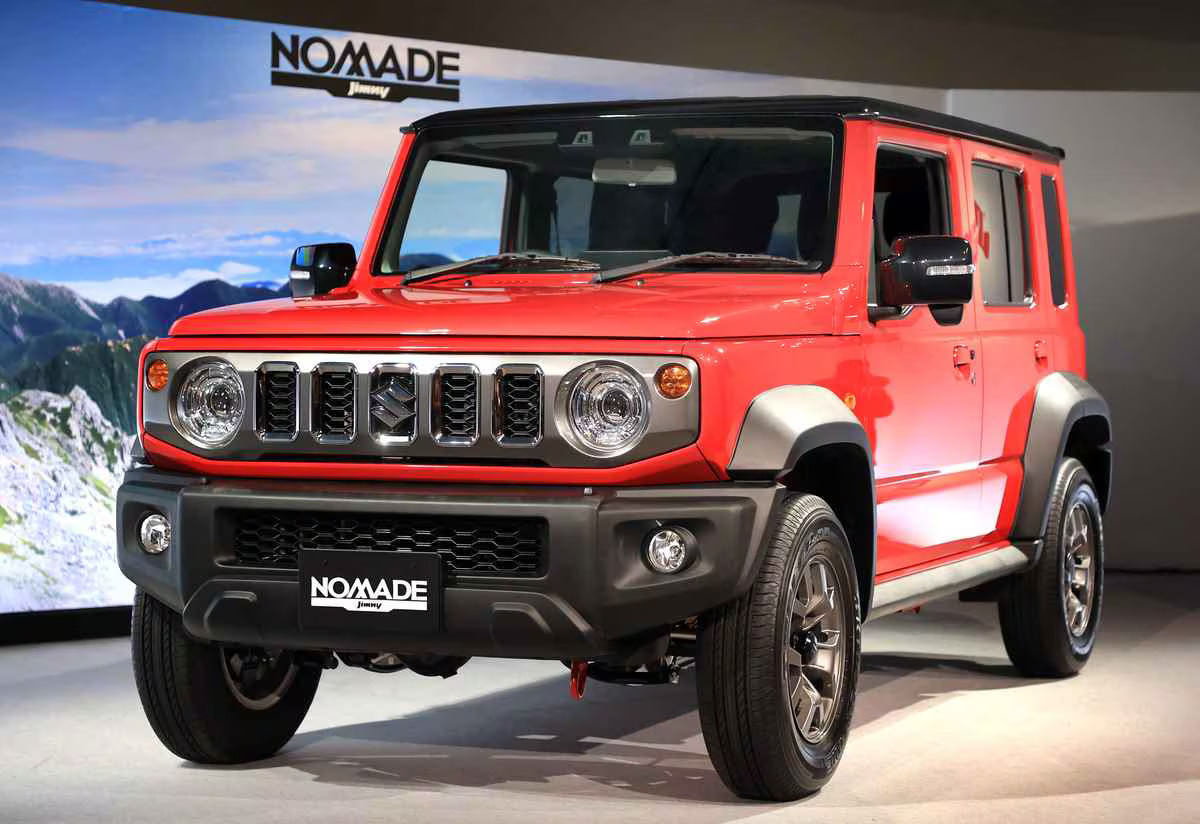 スズキ「ジムニー」新モデル、発表4日で注文受け付け停止 月1200台予定