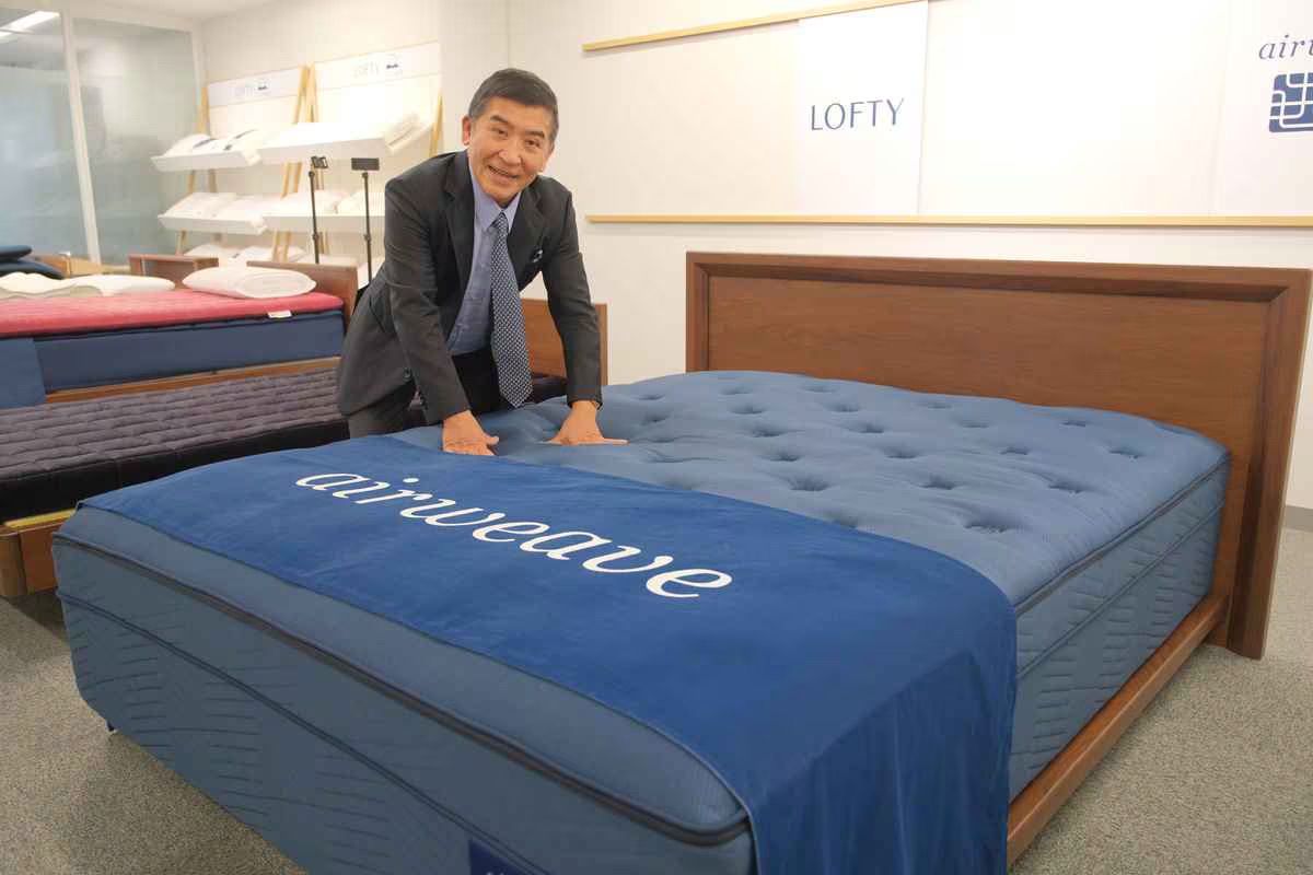 エアウィーヴが〝Futon〟で海外開拓へ ロス五輪にらみ8年ぶり米進出