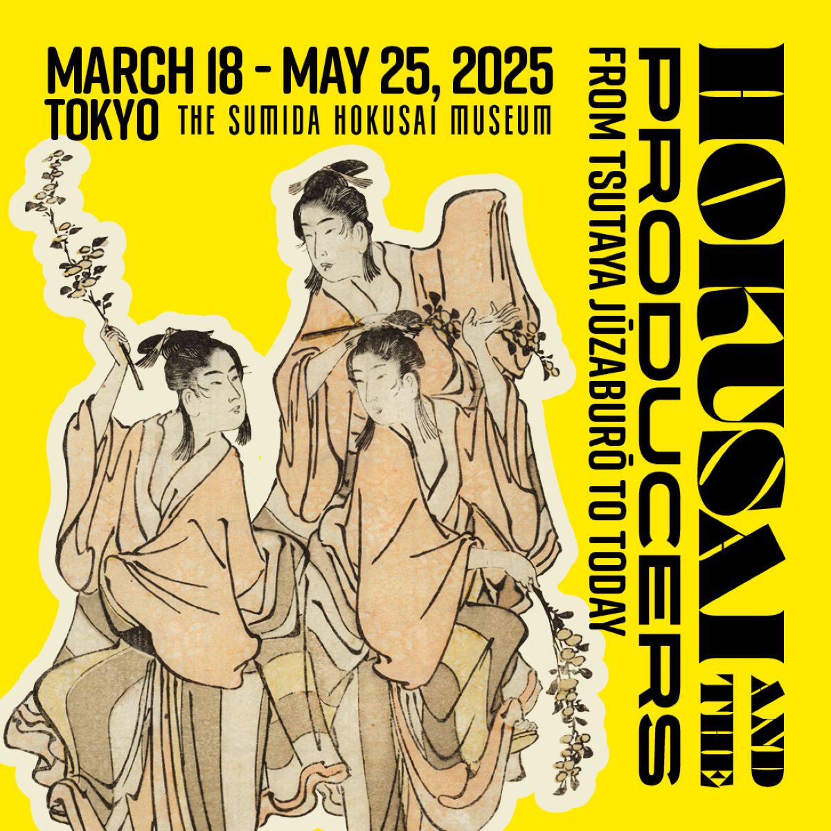 Hokusai and the Producers, from Tsutaya Juzaburo to Today